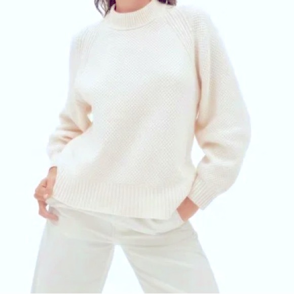 Everlane Recashmere Stroopwaffel Crew - Picture 1 of 5